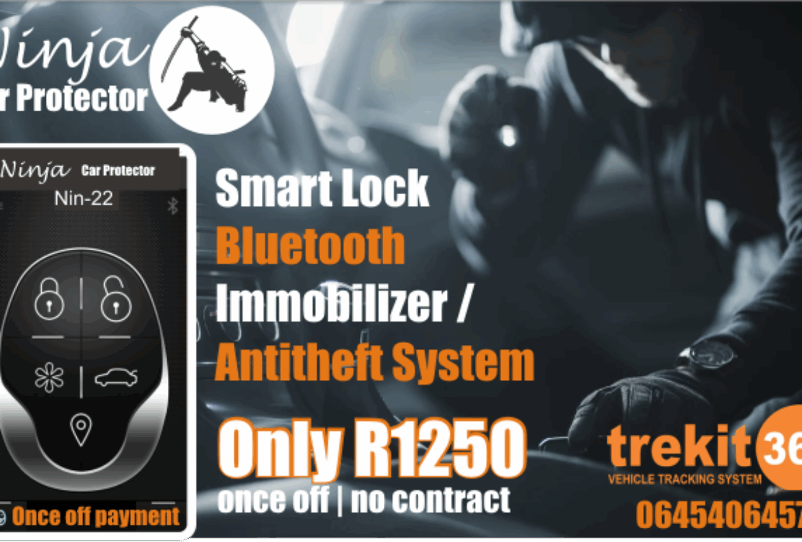 NINJA CAR PROTECTOR – SMART LOCK BLUETOOTH IMMOBILIZER