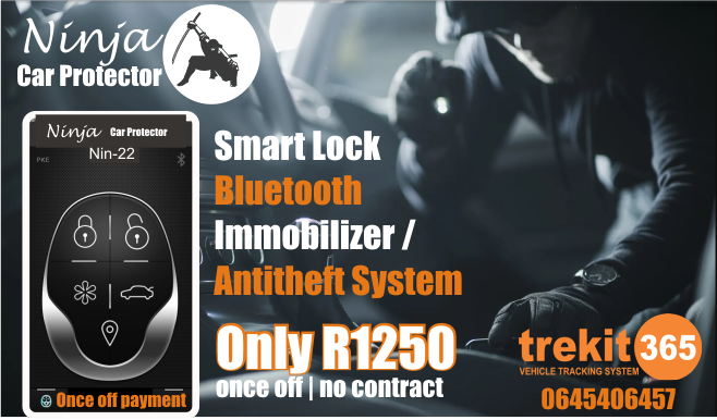 NINJA CAR PROTECTOR – SMART LOCK BLUETOOTH IMMOBILIZER
